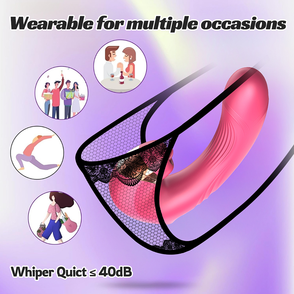 6.9'' Wearable 10-mode Vibrator - image 6