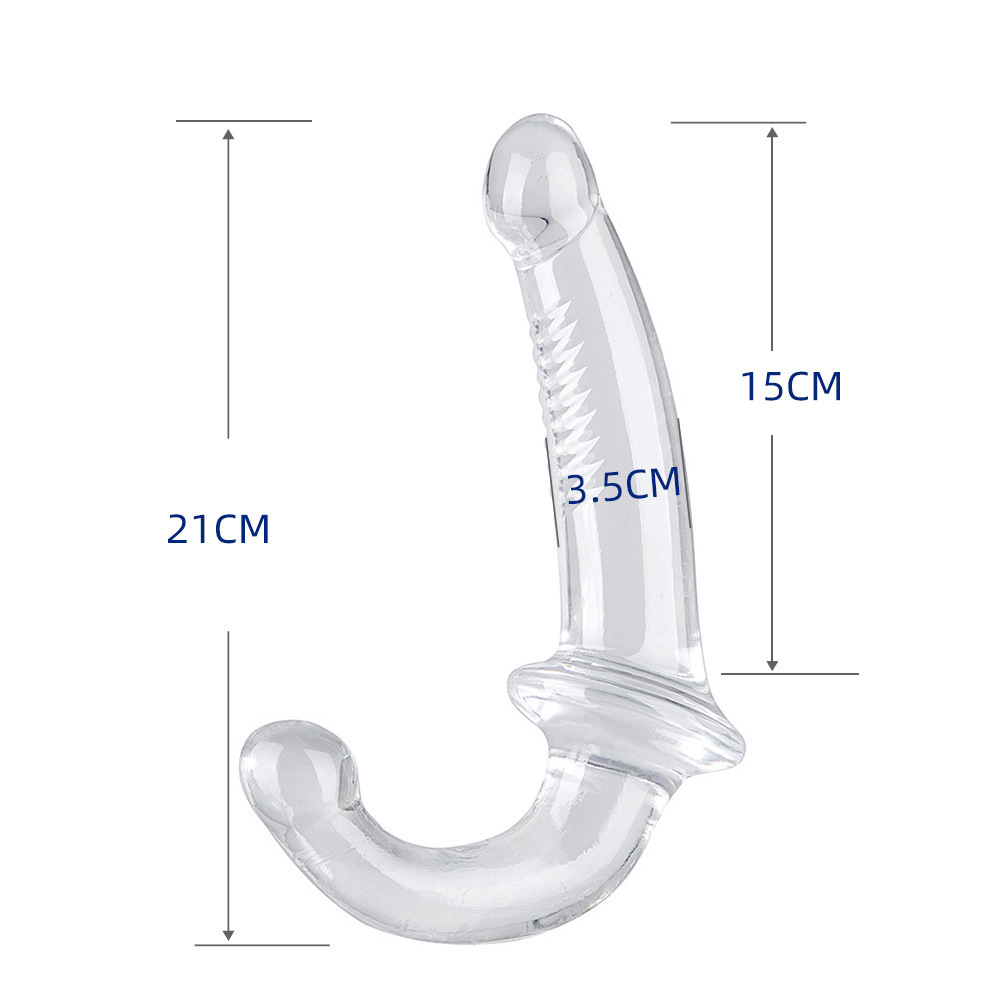 Strapless Strap-On Dildo Double End Dildo Butt Plug