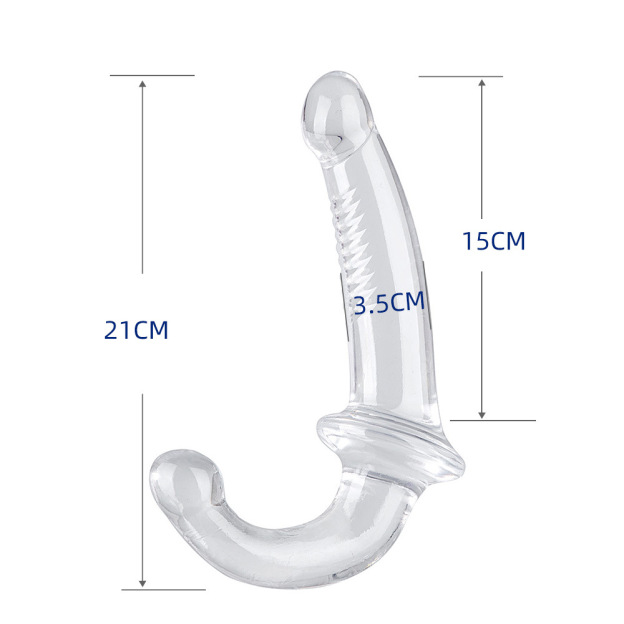 Strapless Strap-On Dildo Double End Dildo Butt Plug