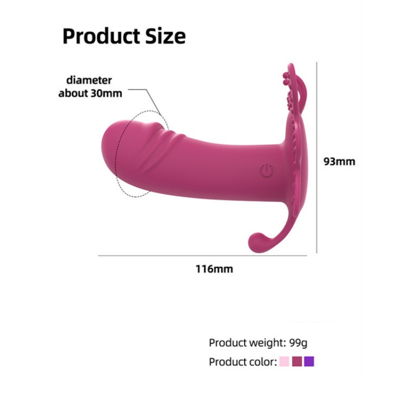 Remote Control Butterfly Vibrator-WeLovePlugs