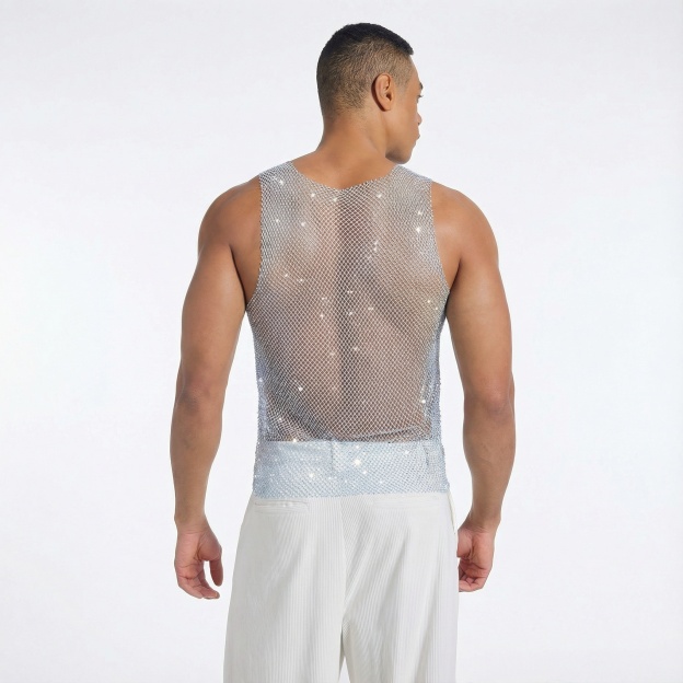 Starluxe Mesh Sparkle Top – Style H - image 4