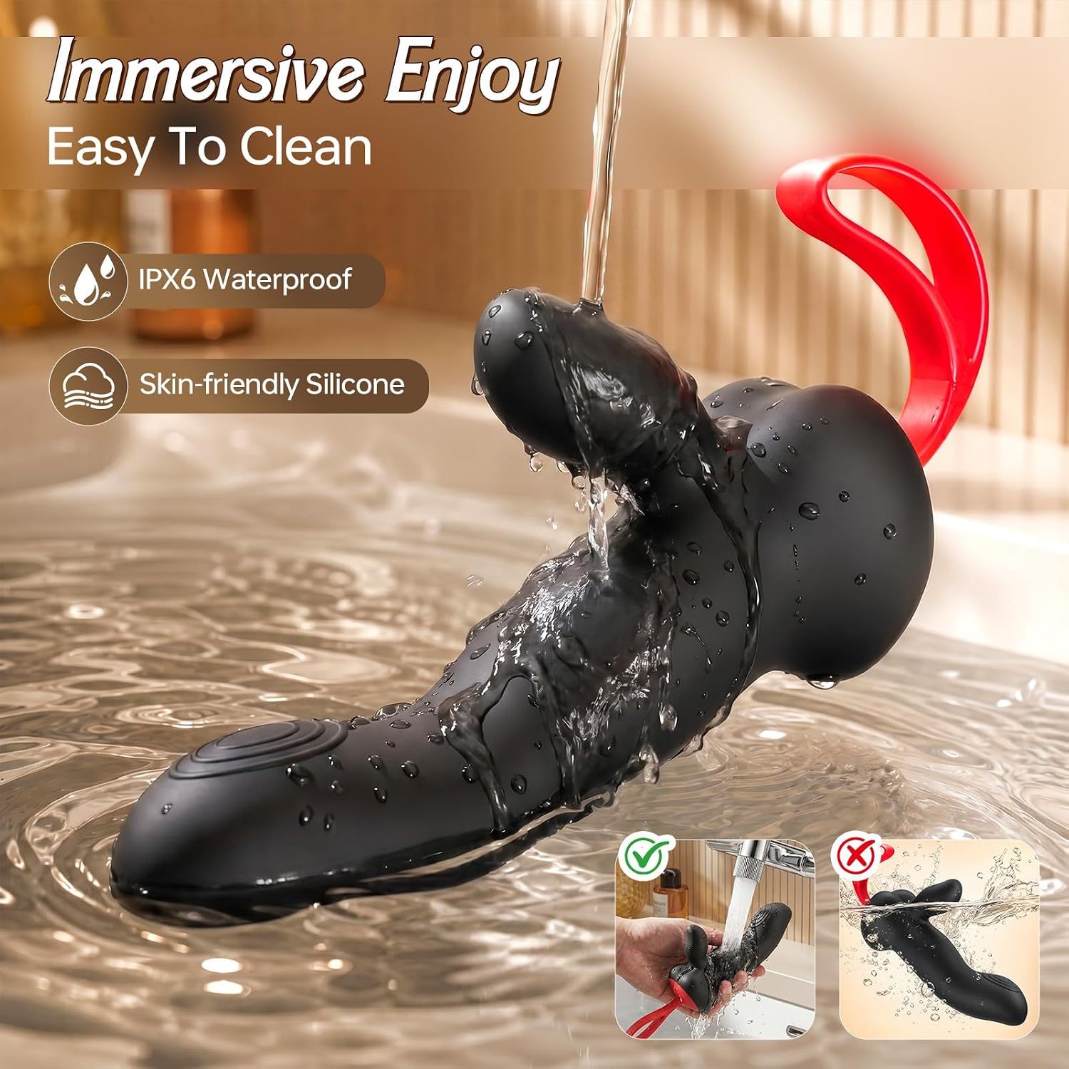 Smart 2-in-1 App-Controlled Dual Motor Vibrator - image 7