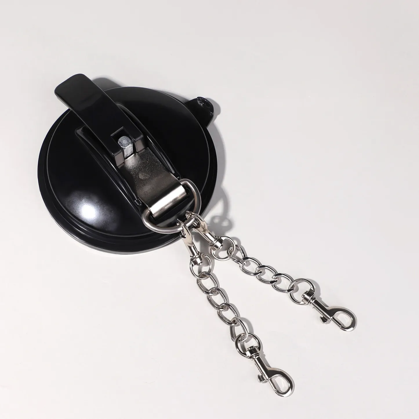 Adjustable Suction Cup Wrist Cuffs – Soft PU Material with Secure Chain Connection - image 1