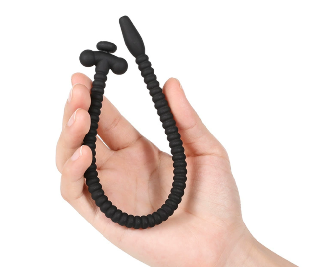 Silicone Hollow Urethral Sound -WeLovePlugs