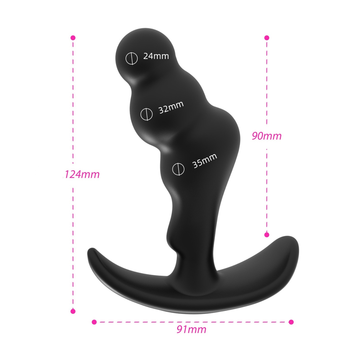 VibeLock 9 | Remote-Controlled Silicone Anal Plug - image 4
