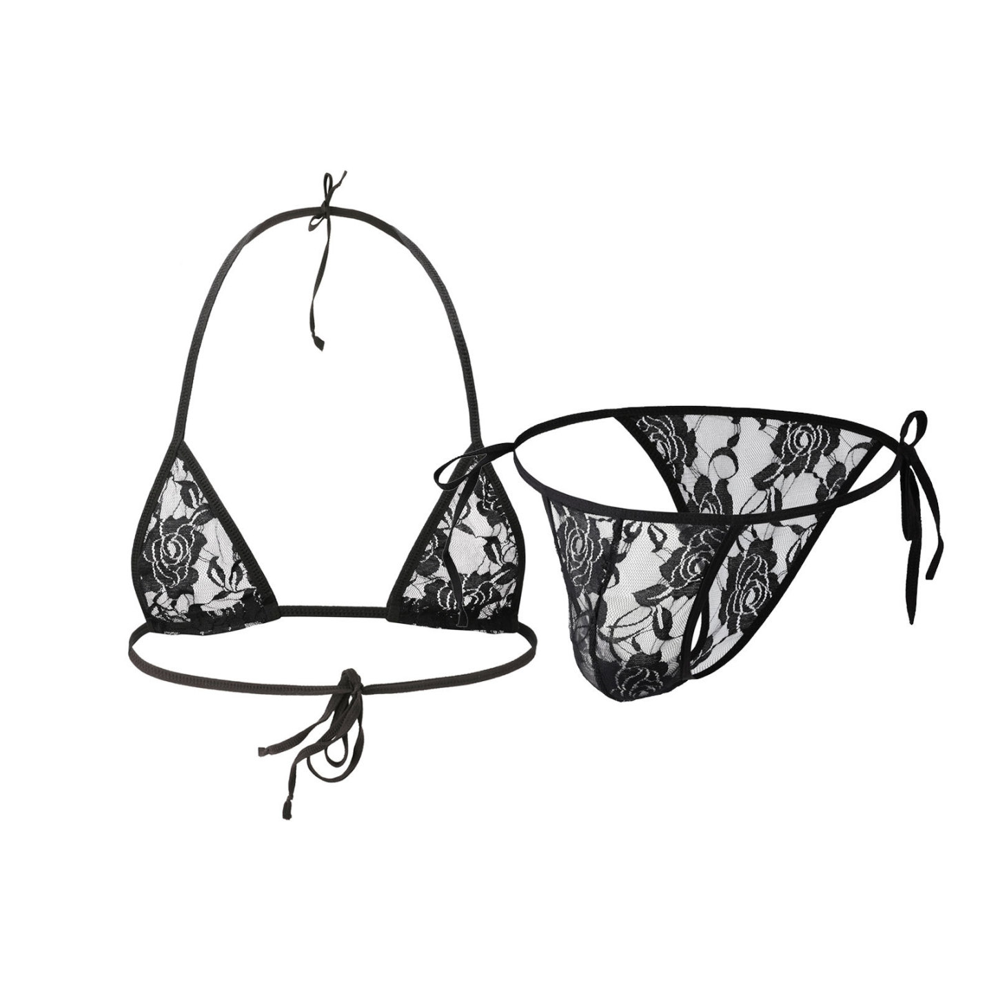 Lace Sissy Underwear Bra Sexy Men Bikini - image 6