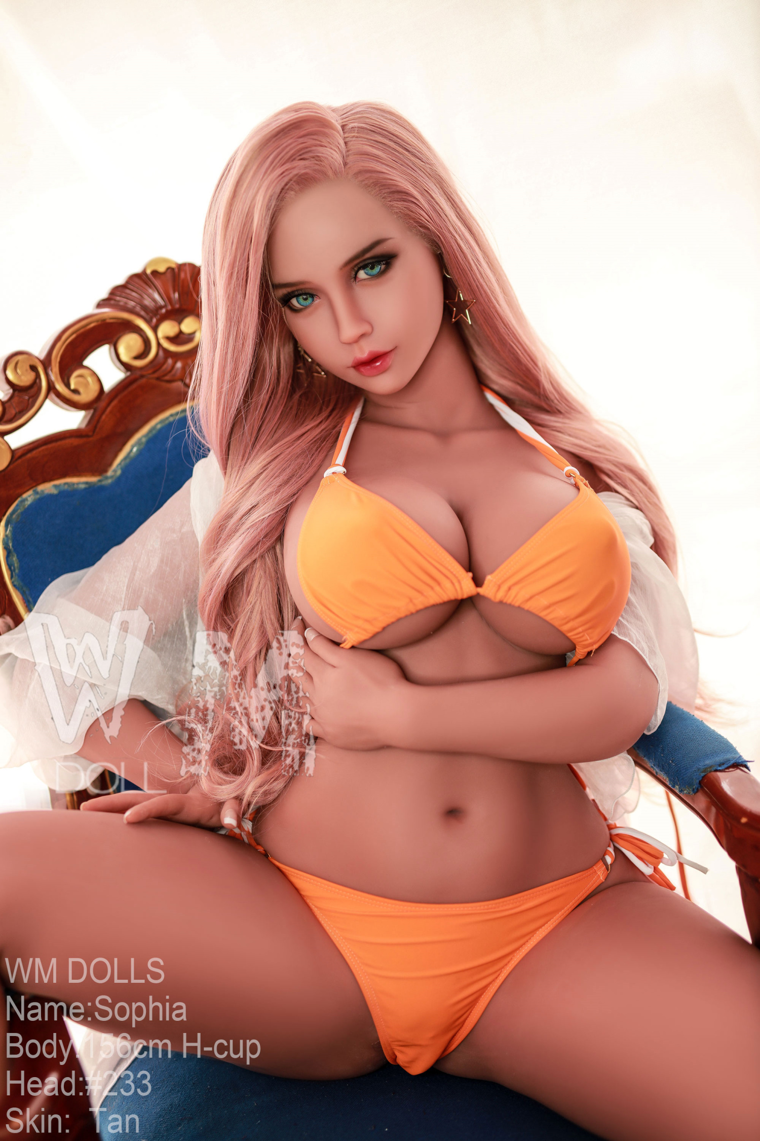 156cm H Cup S-TPE Customizable Sex Doll - Authentic WMdoll-WeLovePlugs