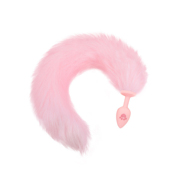 Furry Cosplay Sex Fox Tail Anal Plug-WeLovePlugs