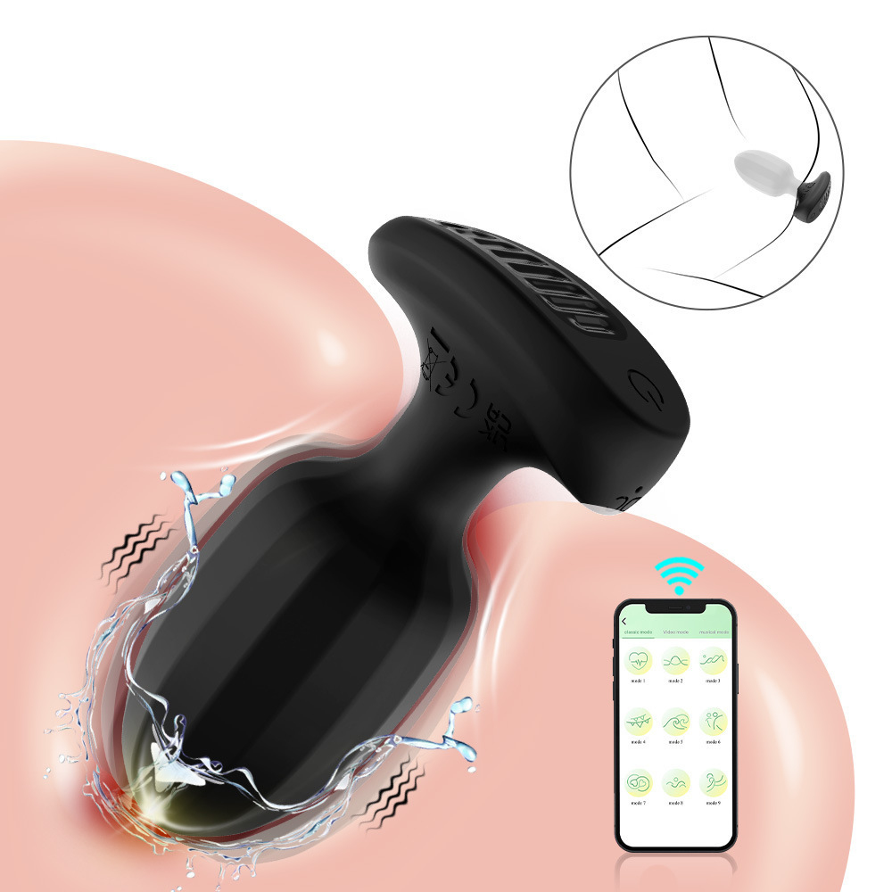 App Remote Control Smart Vibrating Anal Butt Plug
