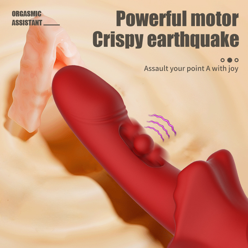 Silicone Vibrating Stimulator With Rolling Ball - image 2