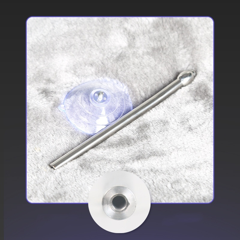 Urethral Sound with Suction Cup Base -WeLovePlugs