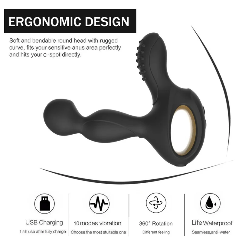 Novara Warming Rotating Anal Plug - image 2