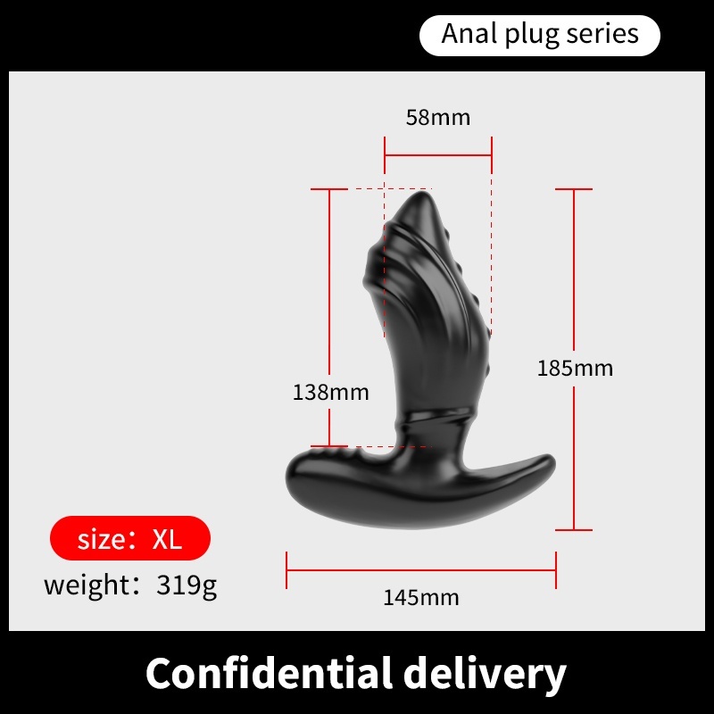 SharkTide TPE Anal Plug-WeLovePlugs