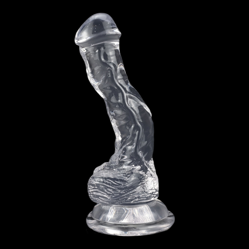 Irregular Type Anal Plug - Clear - image 1