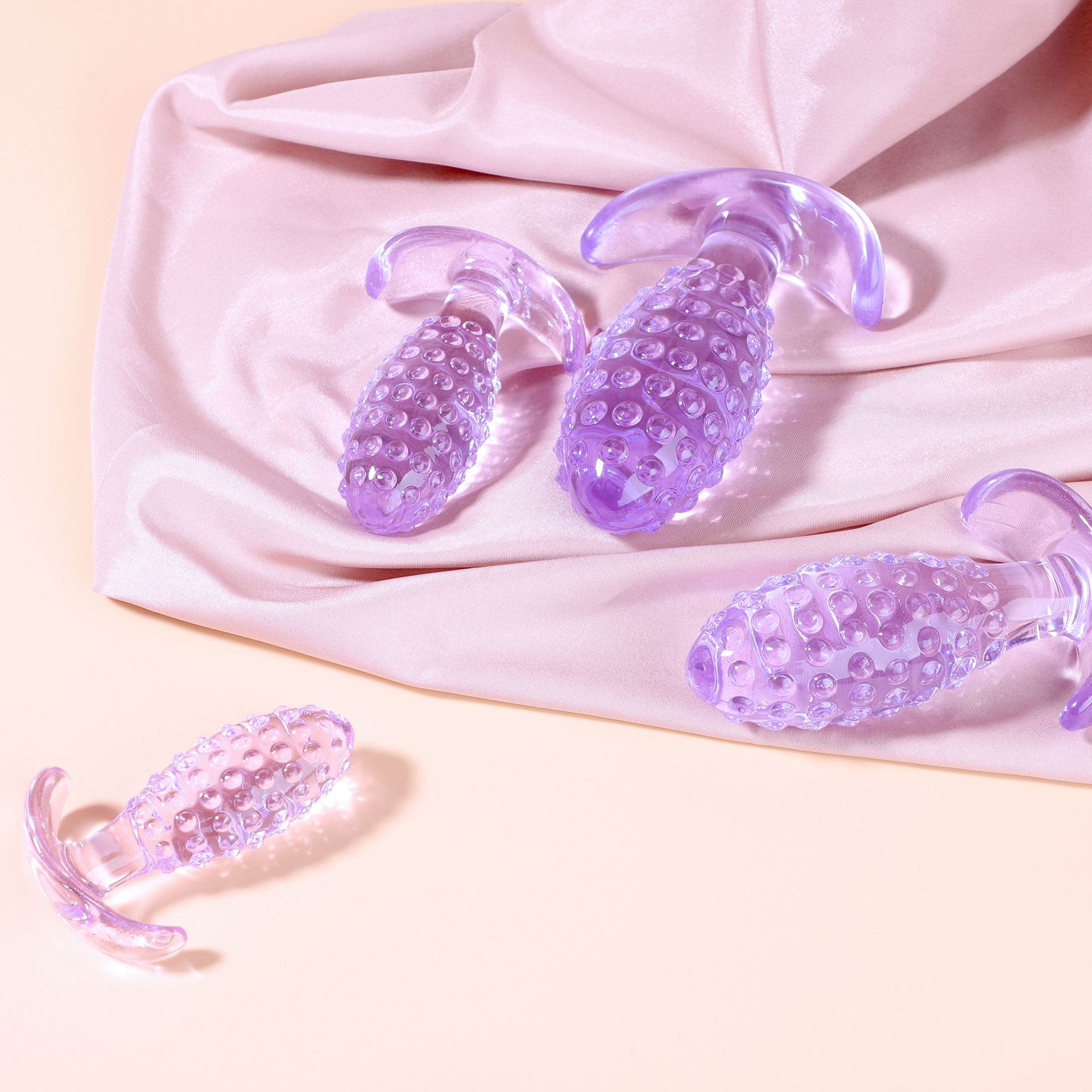 Pineapple Crystal Creative Beaded Butt Plug-WeLovePlugs