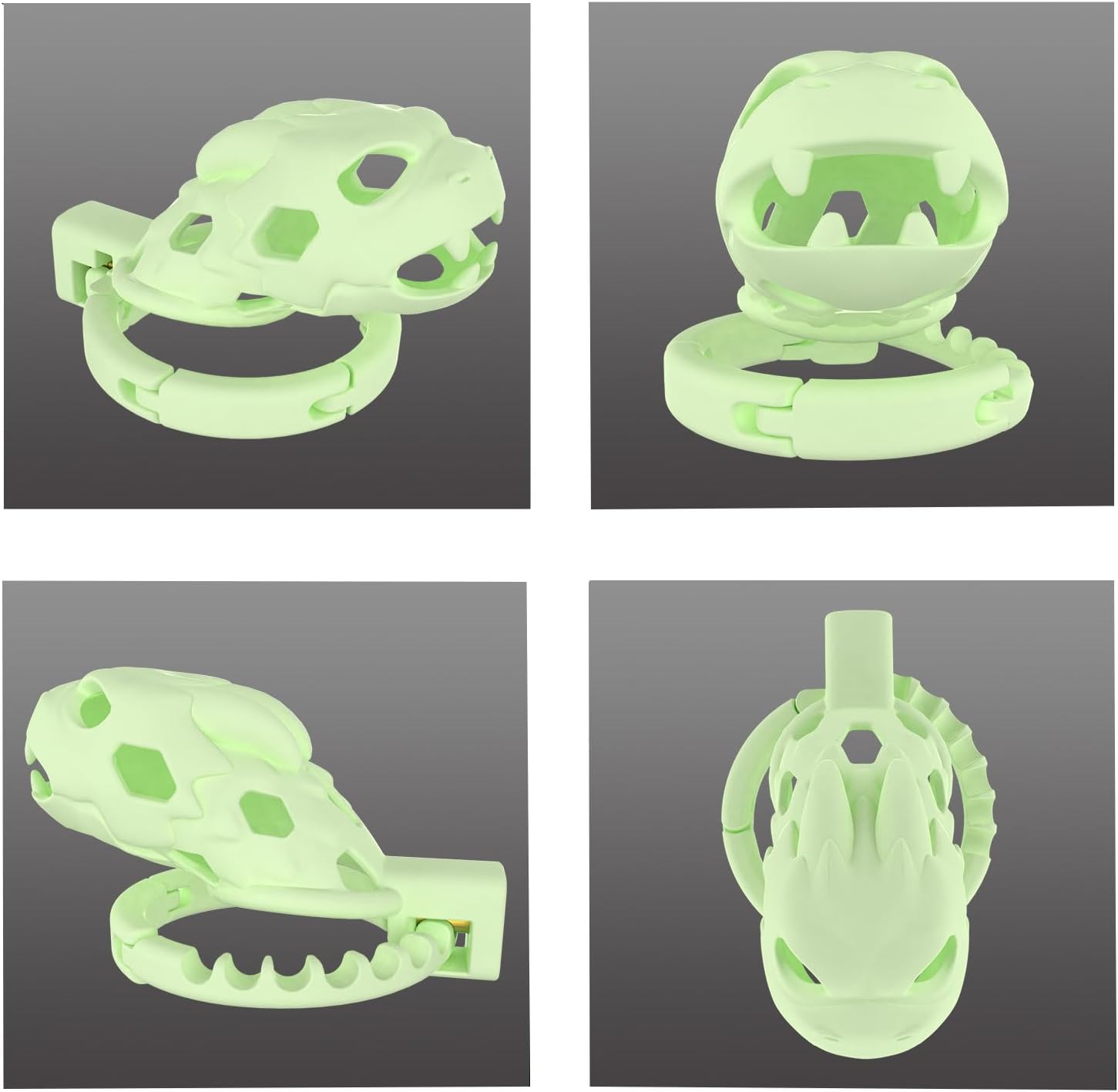 Mech-Style Chastity Cage 3D Printed Edition -WeLovePlugs