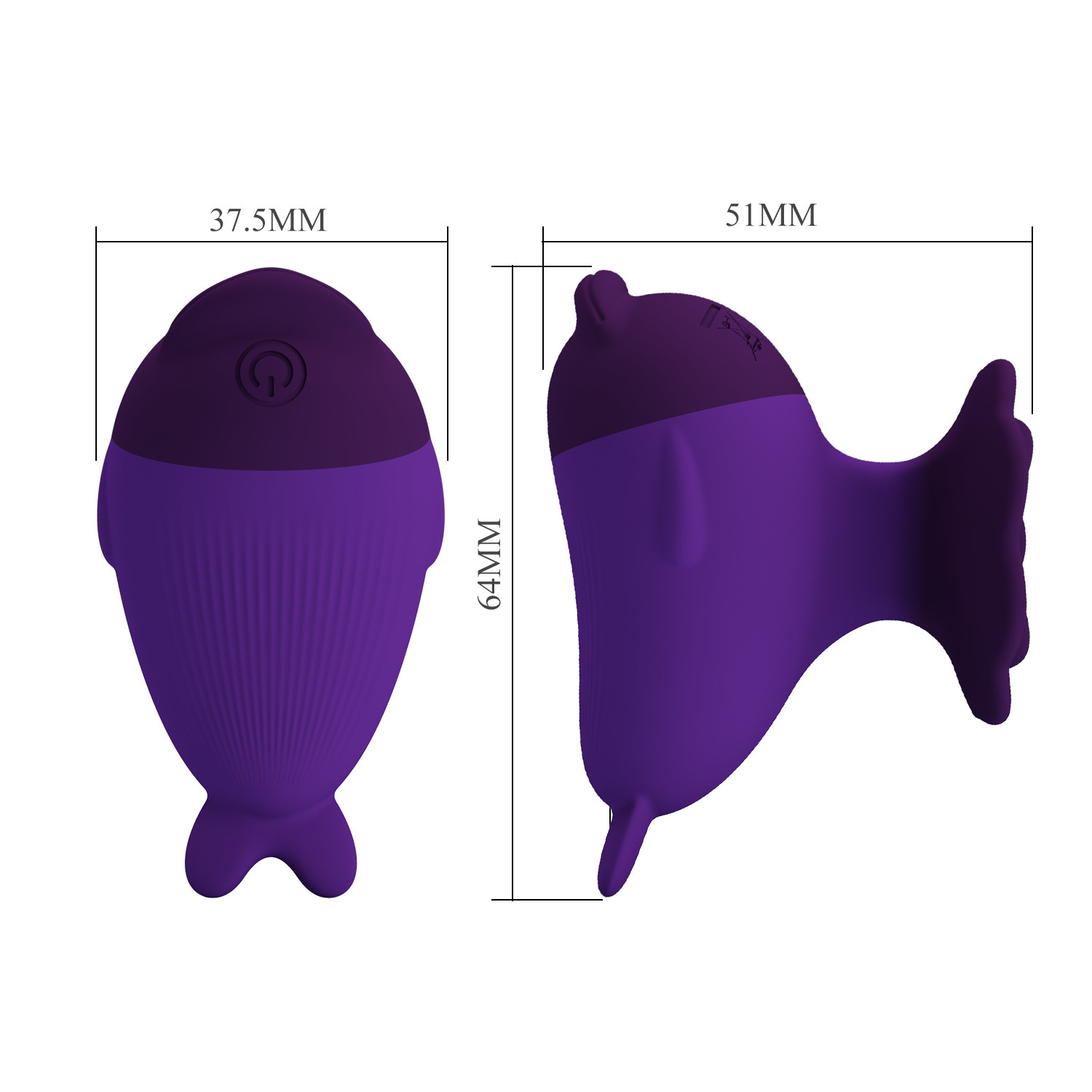 Slim Mini Vibrator with One-Button Control - image 2