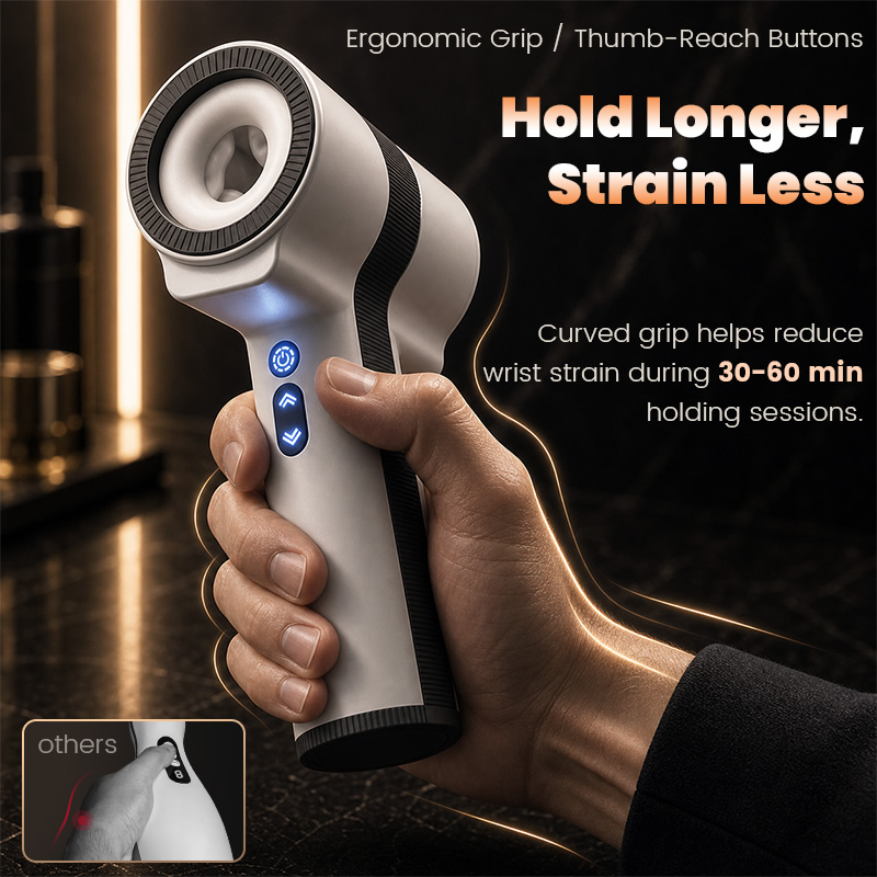 GripForce X - Ergonomic Long-Play Male Masturbator - image 2