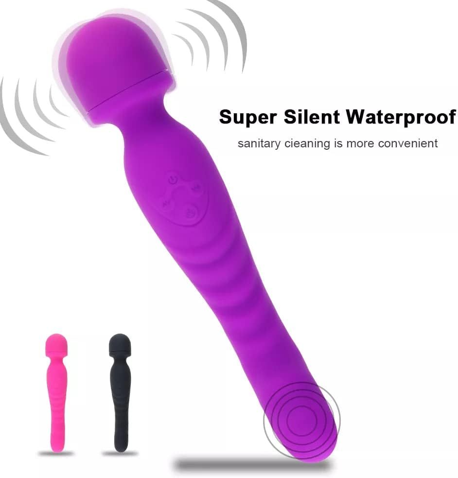 DuoPulse Heated Vibrator Massager Wand