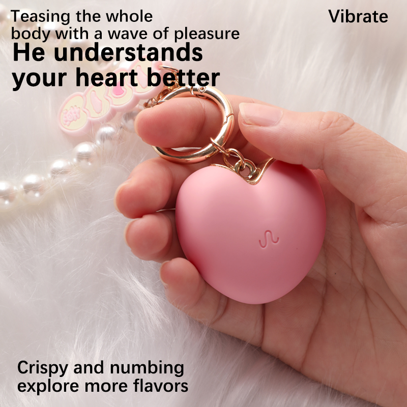 PearlCharm Heart Mini Vibrator - image 2