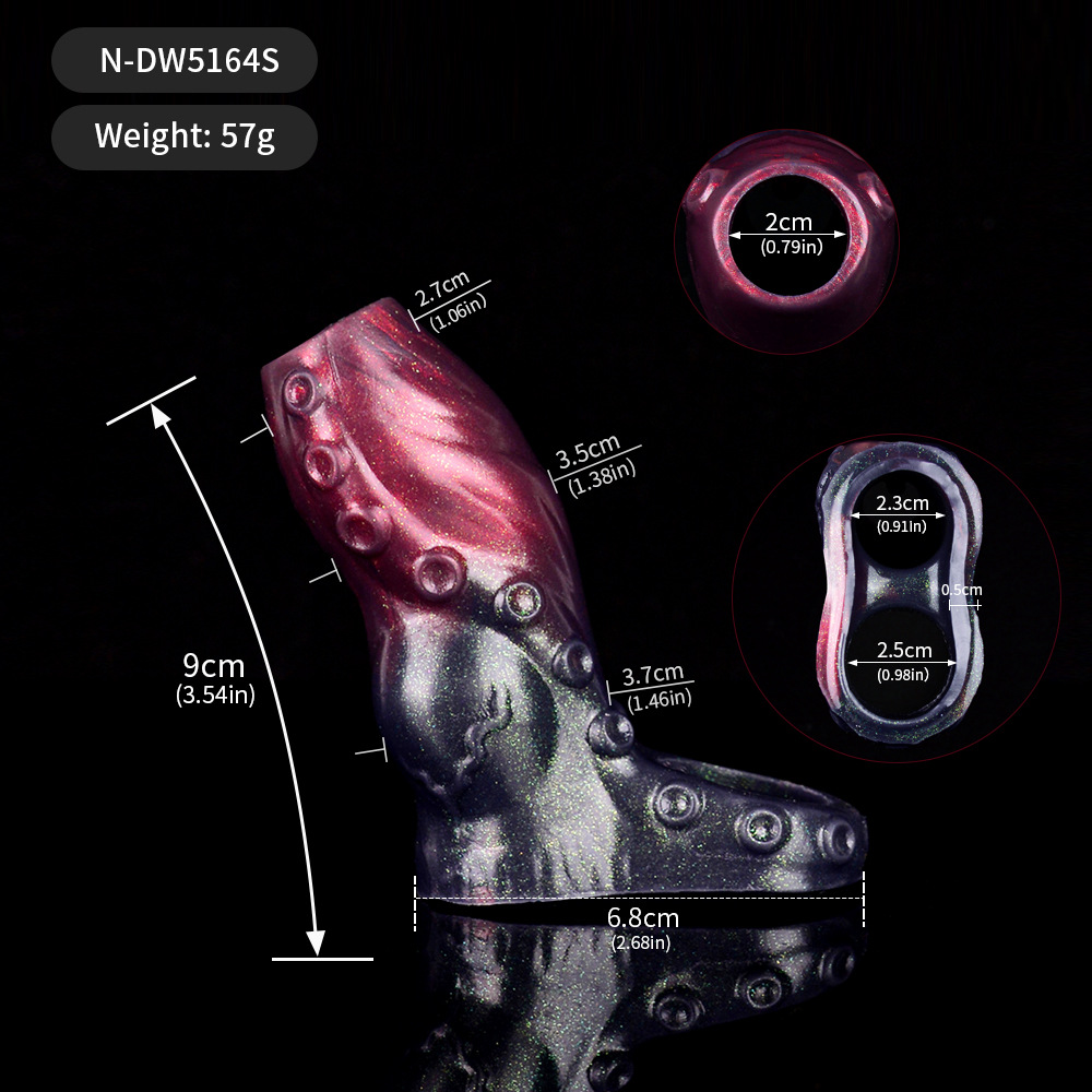 Octopus Tentacle Penis Sleeve Dildo