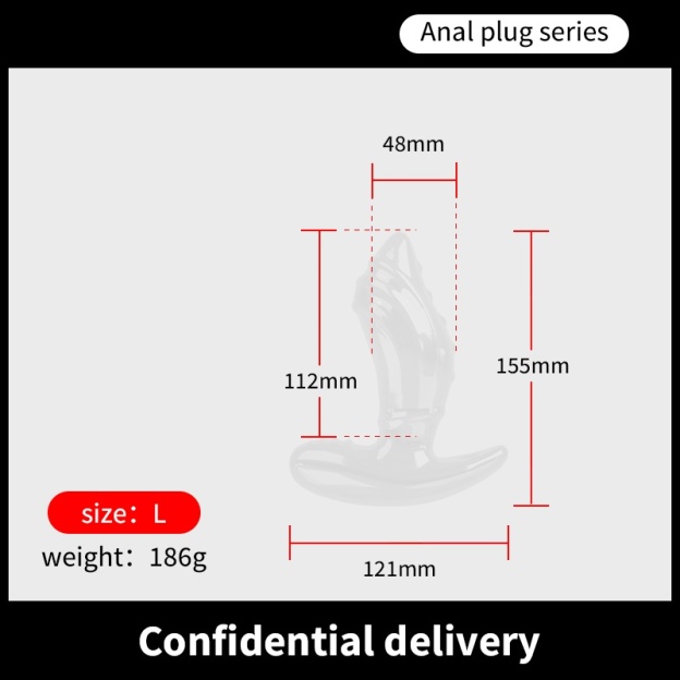 SharkTide TPE Anal Plug-WeLovePlugs