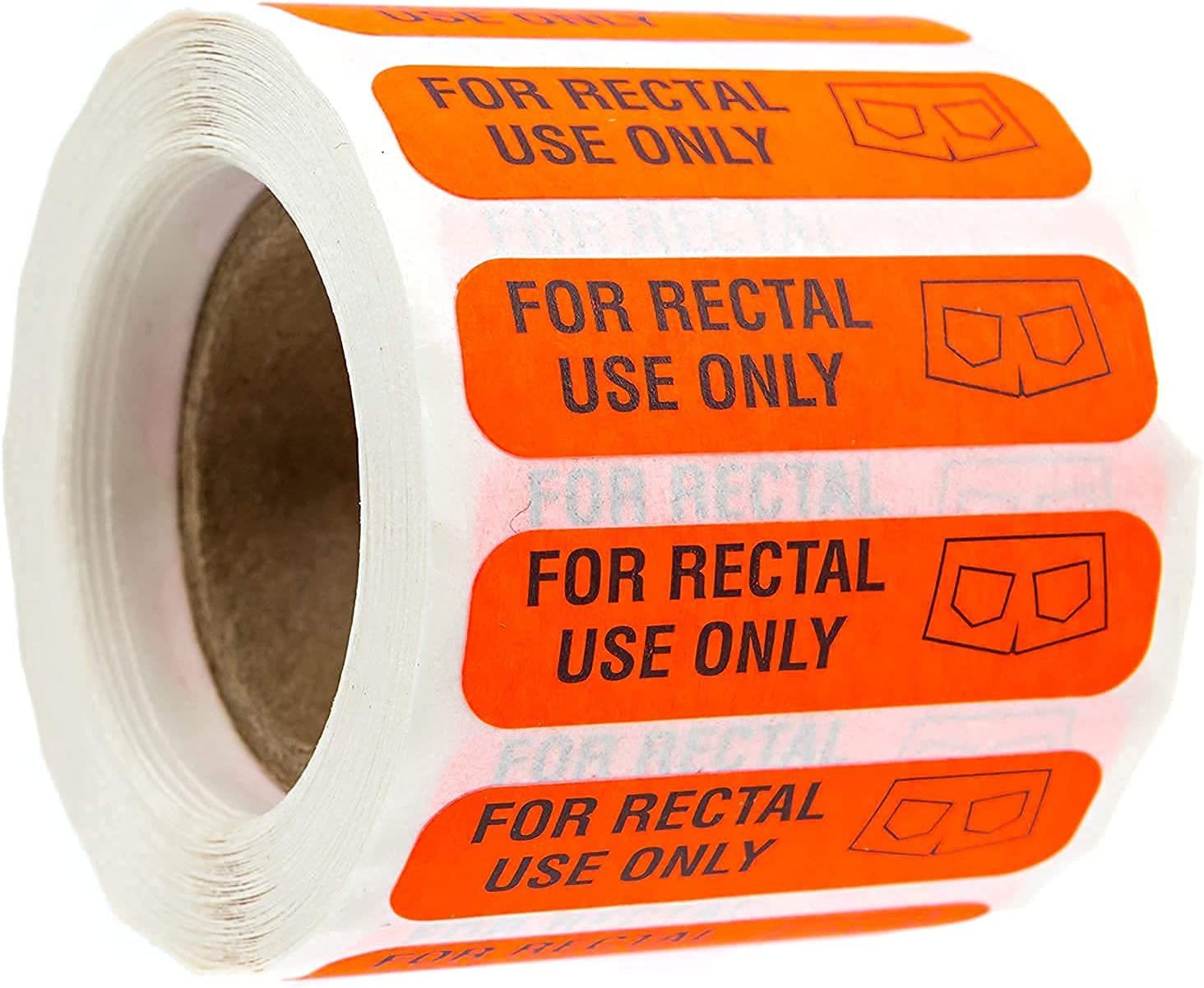 Rectal Use Only Stickers -WeLovePlugs