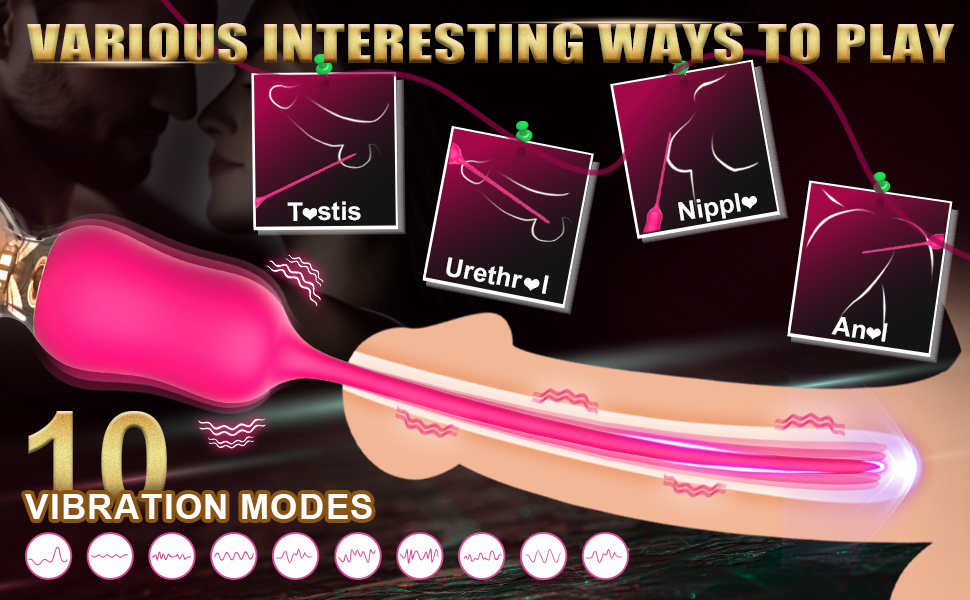 urethral vibrator