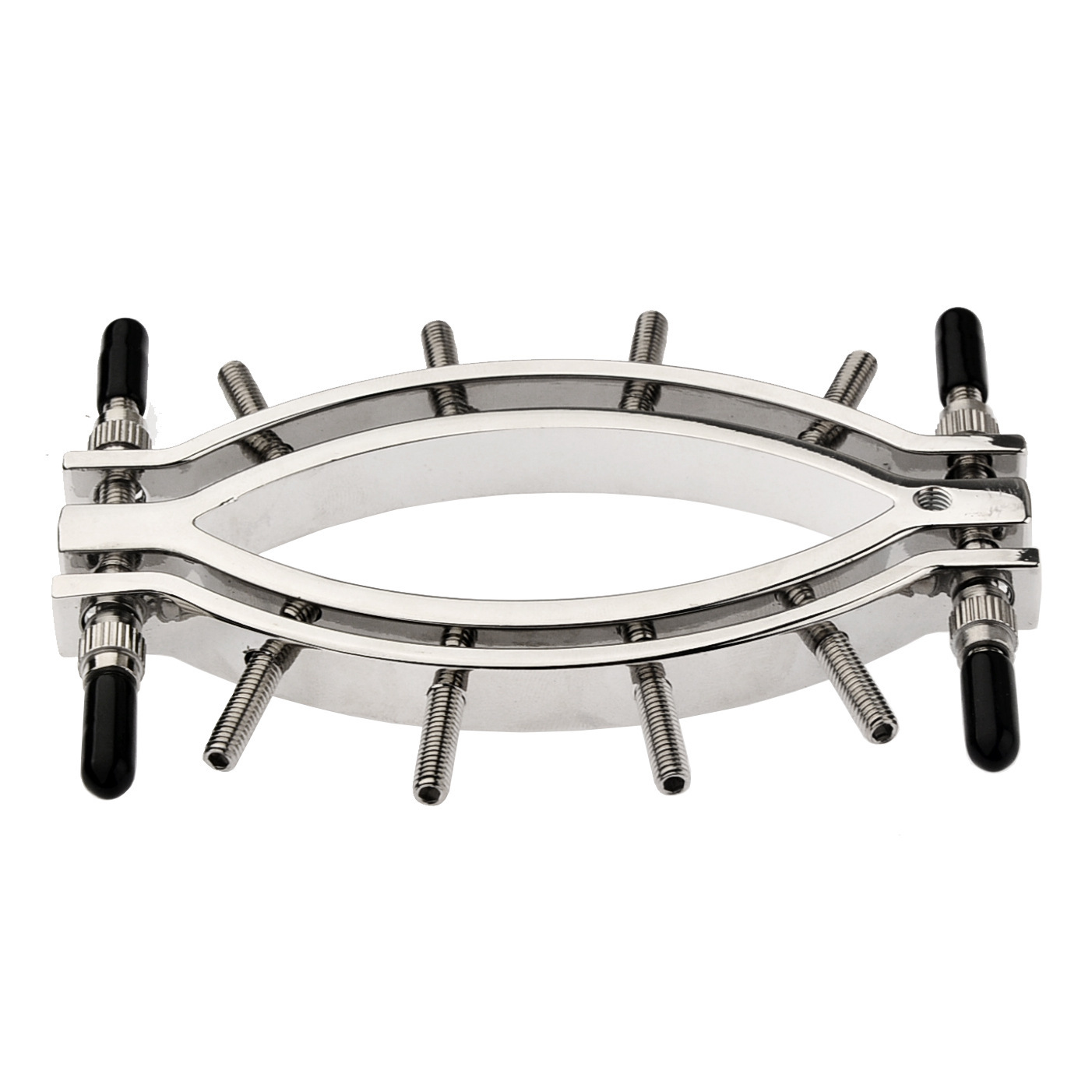 Stainless Metal Adjustable Labia Clamp for Sensation Play - image 5