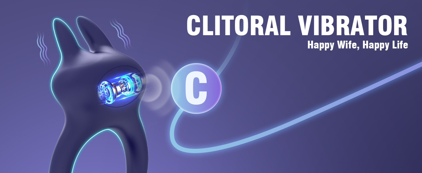 Vibrating Cock Ring with Testicle Vibrator APP Remote Control & 3 in 1 -WeLovePlugs