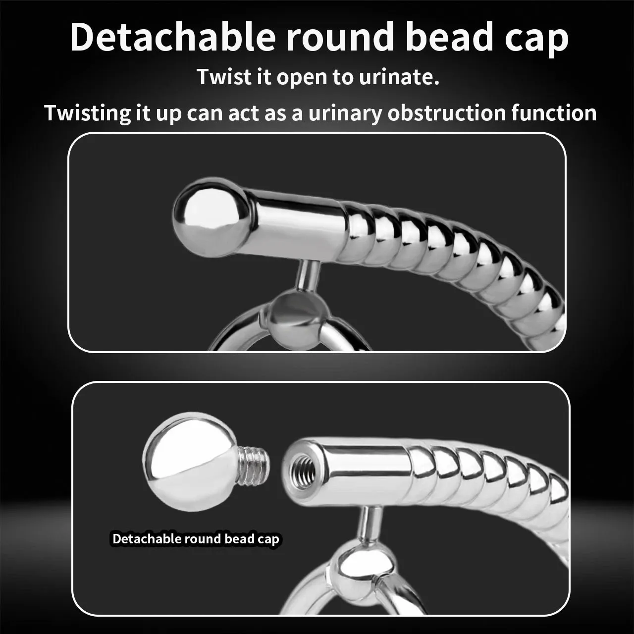 Penis Plug Stick Cock Ring - image 5