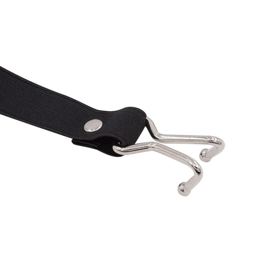 Neck Collar Necklace with Metal Nose Hook Buckle Halloween Choker-WeLovePlugs