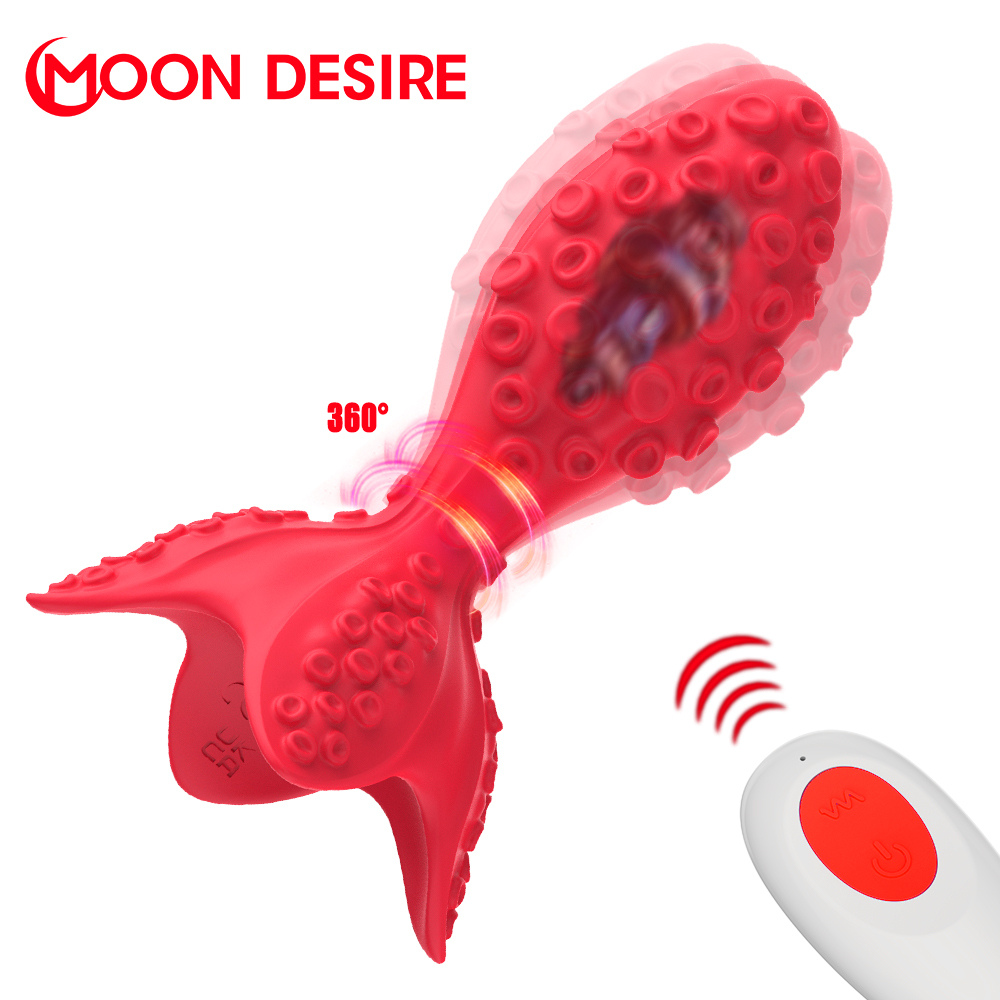 TwirlPulse DuoWave Butt Plug - Red - image 10