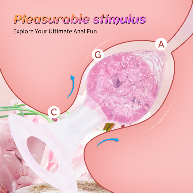 Crystalix Silicone Anal Plug-WeLovePlugs