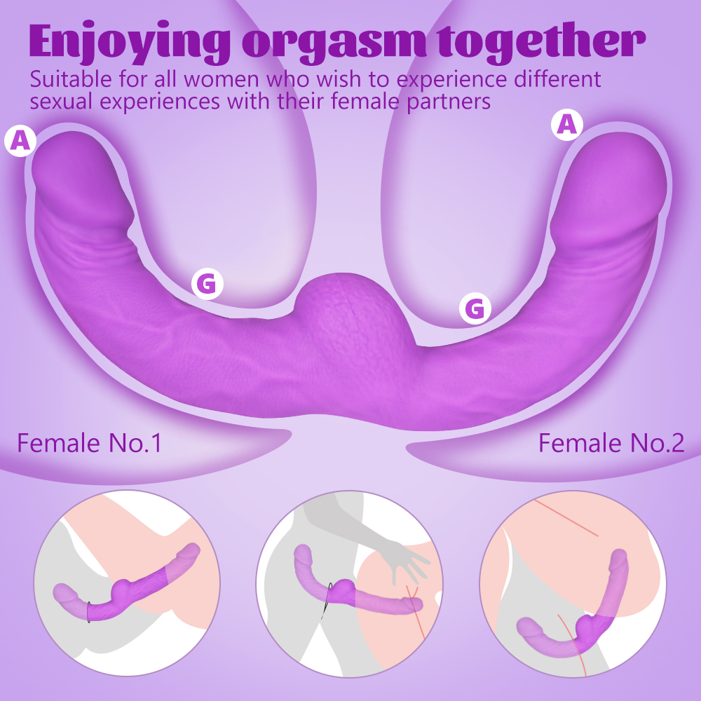 Lotus Duet Double End Realistic Dildo-WeLovePlugs