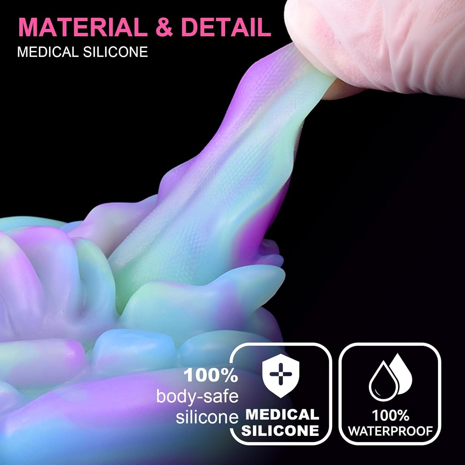 Monster-Inspired Female Grinder – Dual-Action Tongue + Textured Grinding Pad-WeLovePlugs