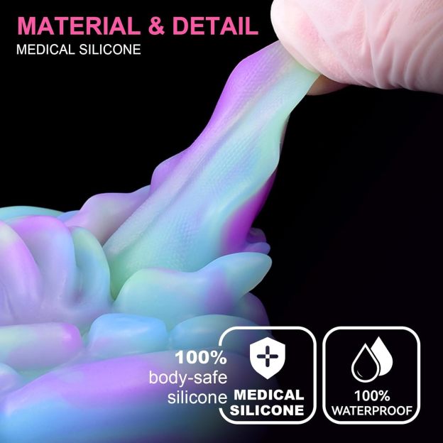 Monster-Inspired Female Grinder – Dual-Action Tongue + Textured Grinding Pad-WeLovePlugs