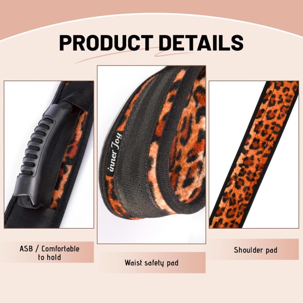 Leopard Print Wearable Sex Swing & Bondage Slave Bdsm Set - image 6