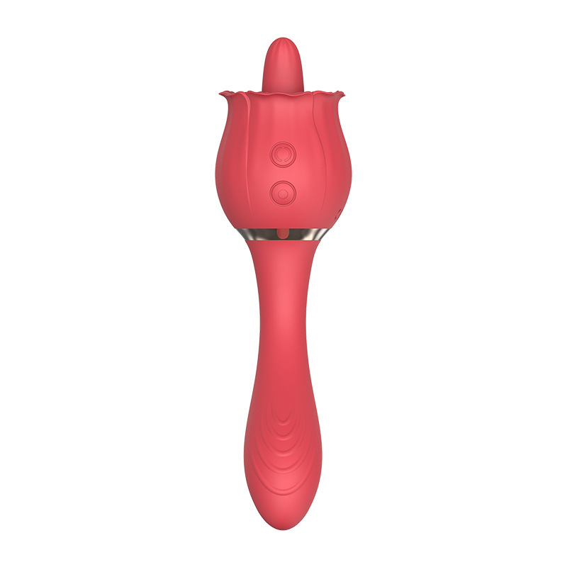 Rosebud Silicone Wand Massager Vibrator-WeLovePlugs