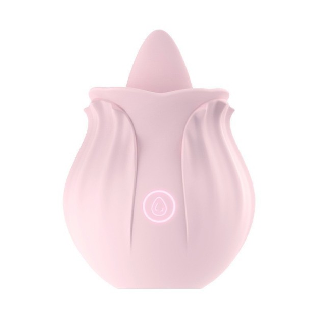 Rosegasm Rosebud Toy – 10 Tongue Licking Vibrator 