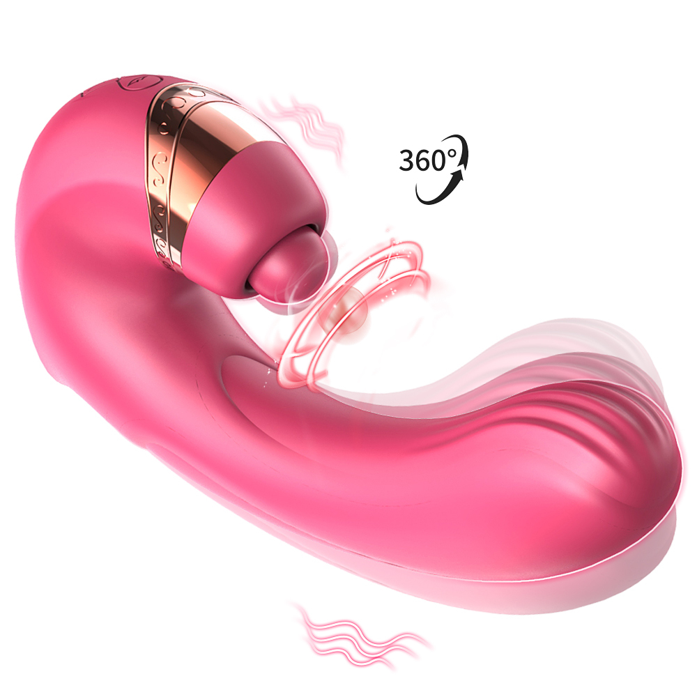 6.9'' Wearable 10-mode Vibrator - Rose - image 10