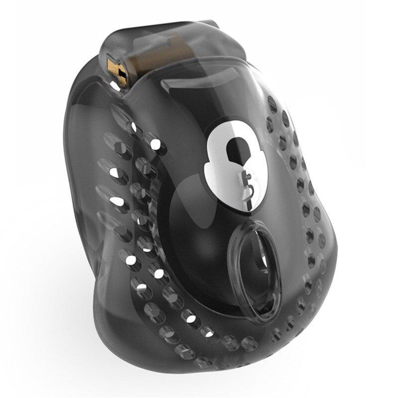 Dungeon Cage Black Full Coverage Male Chastity Device -WeLovePlugs