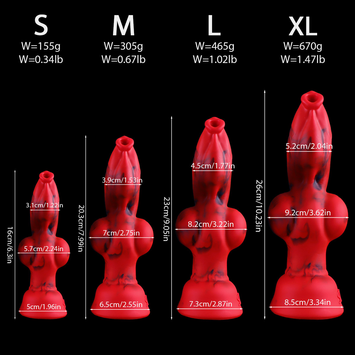 K9 Baroque Anal Plug Monster Dildo