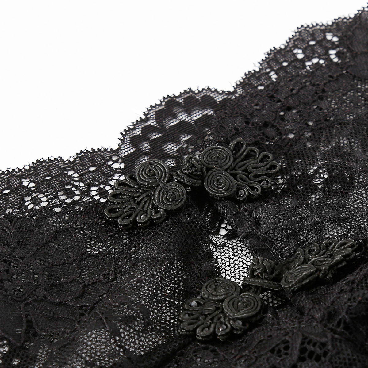 Lace Full Face Masquerade Mask Mesh Headwear-WeLovePlugs