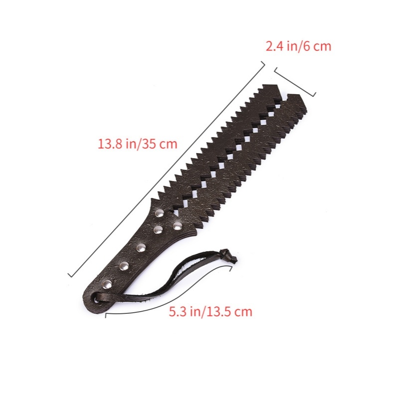 Serrated Faux Leather Flogger - image 6