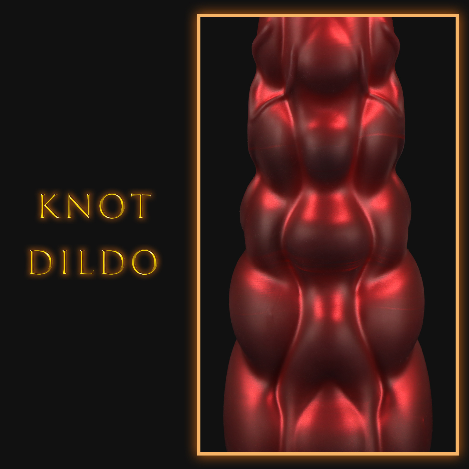 Leviathan Ridge Silicone Plug Fantasy Dildo
