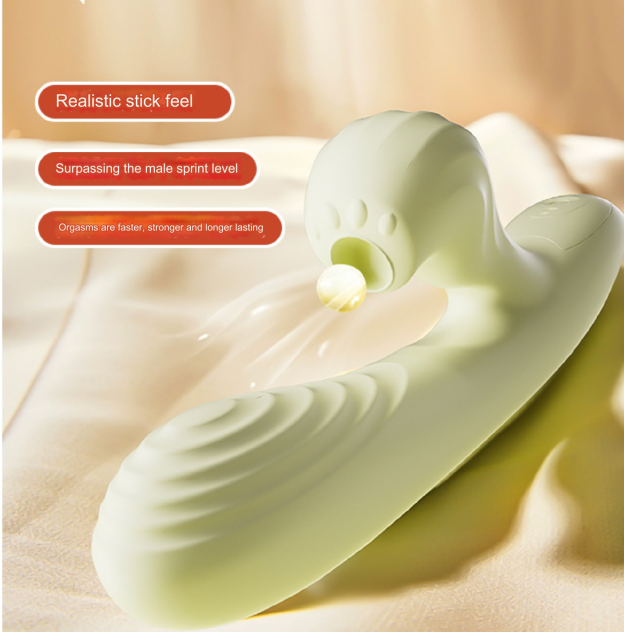 Retractable Vibrating Suction Heating Massager For Women's Masturbation -WeLovePlugs