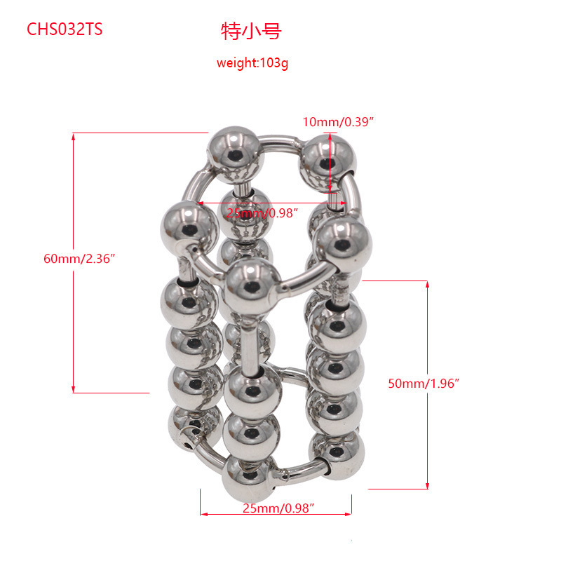 Beaded Cock Ring -WeLovePlugs