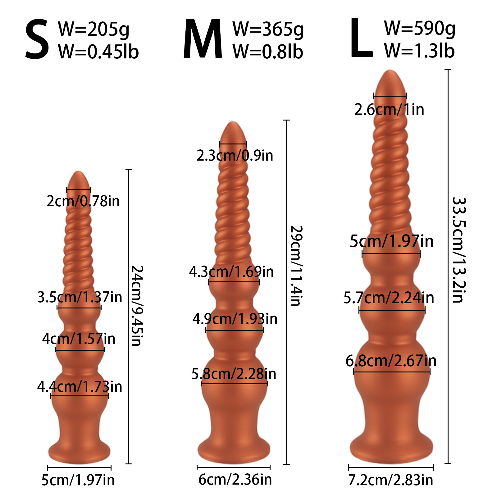 Gape Glider Silicone Plug-WeLovePlugs
