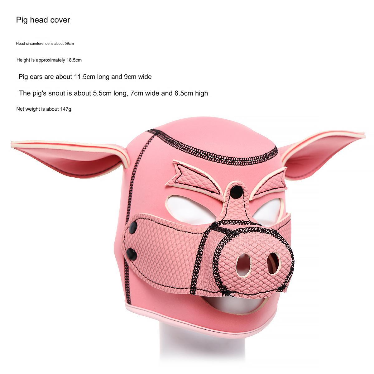 SM Play Pig Mask -WeLovePlugs